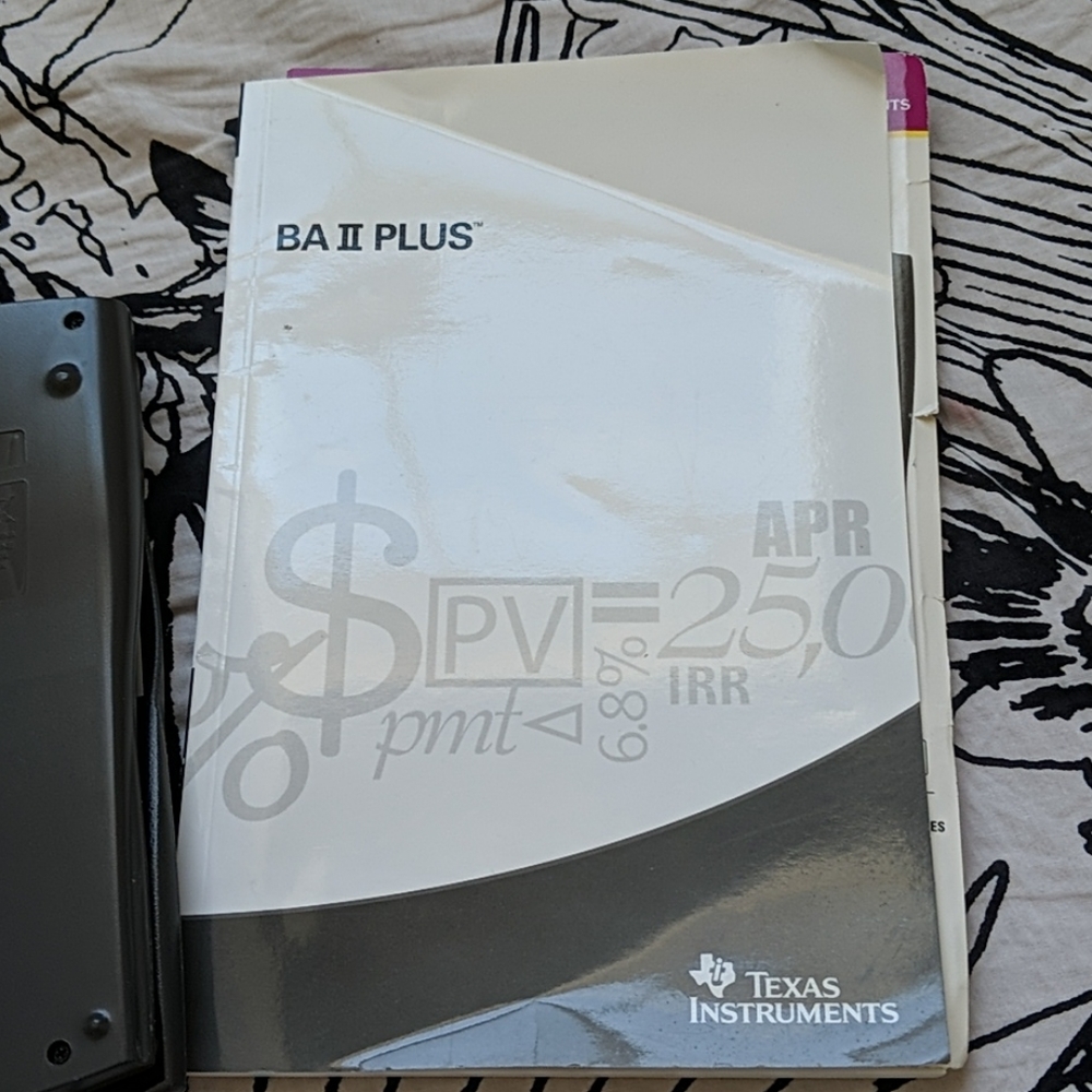Texas Instruments BA II Plus Calculator - Picture 4 of 4